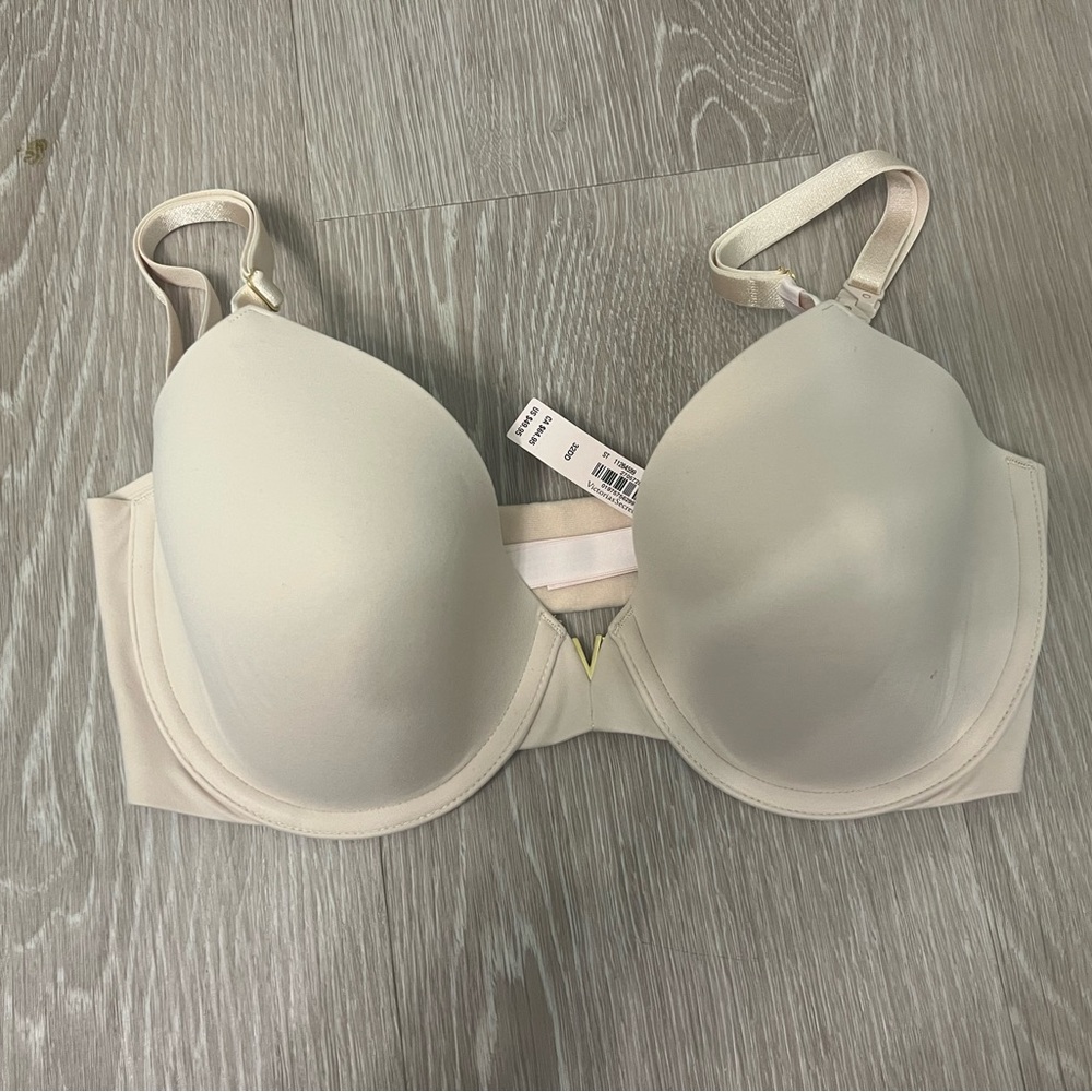 Victoria's Secret 32DD NWT Lightly Lined Dream Angels Perfect Coverage Bra, Tan